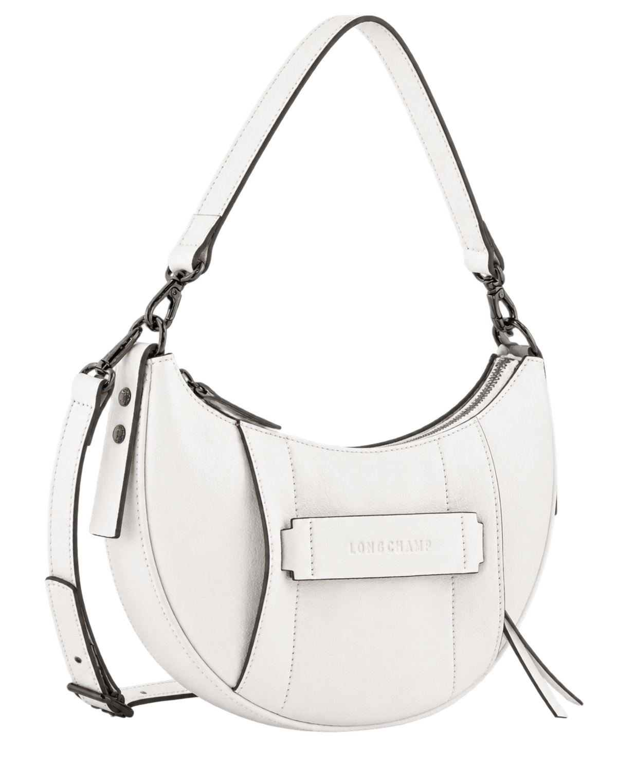 Longchamp 3D S Crossbody bag White - Leather
