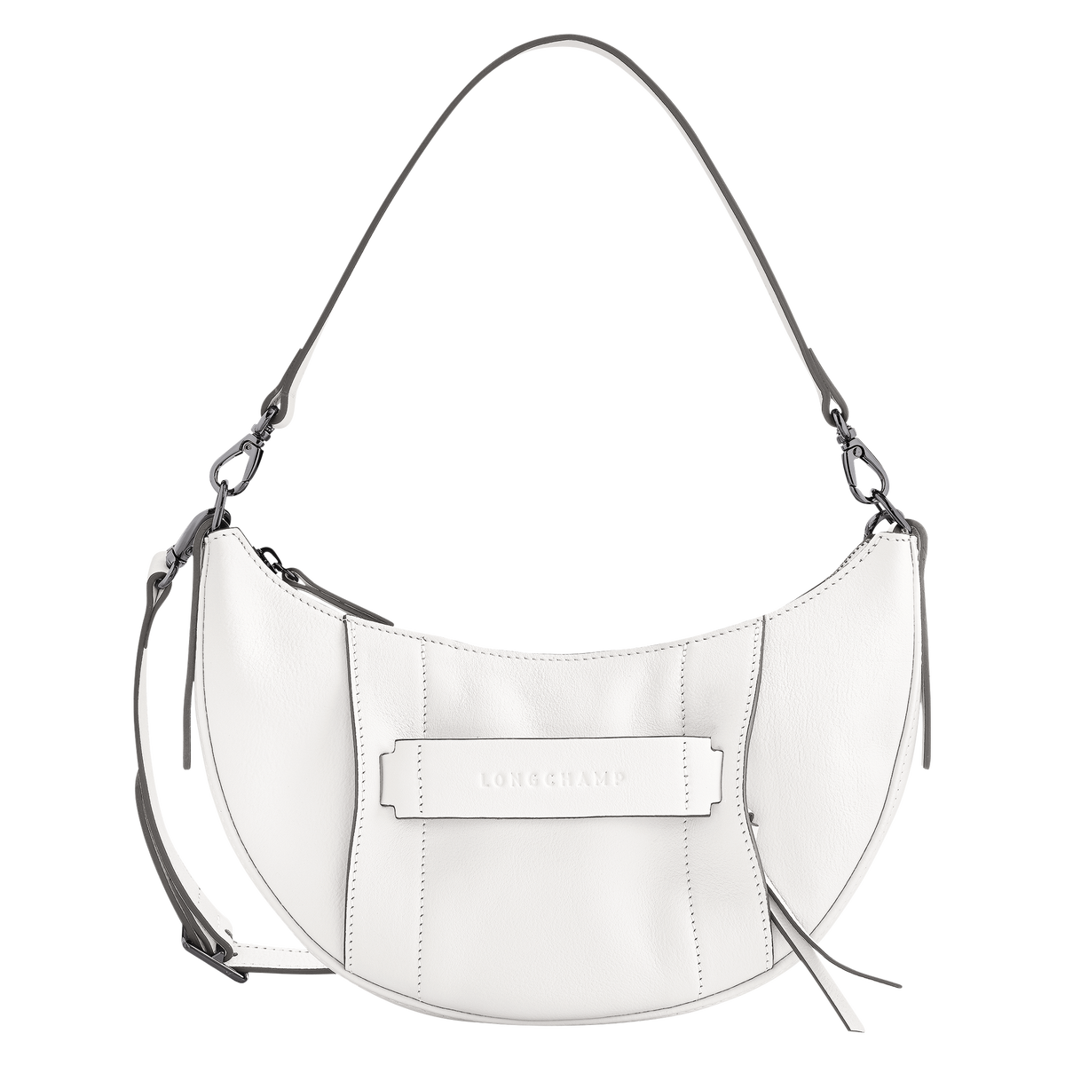 Longchamp 3D S Crossbody bag White - Leather
