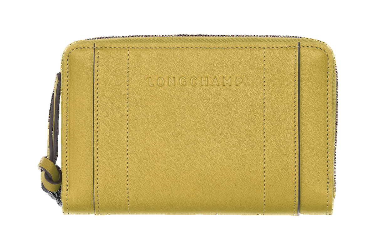 Longchamp 3D Wallet Ginger - Leather