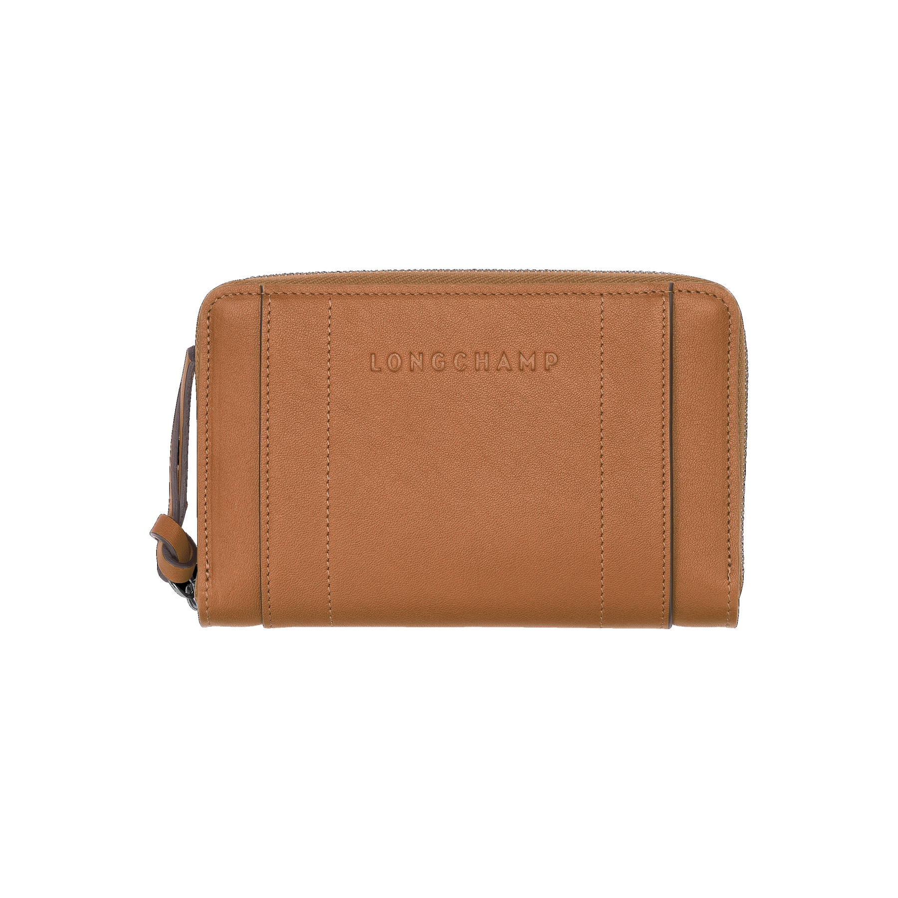 Longchamp 3D Wallet Natural - Leather