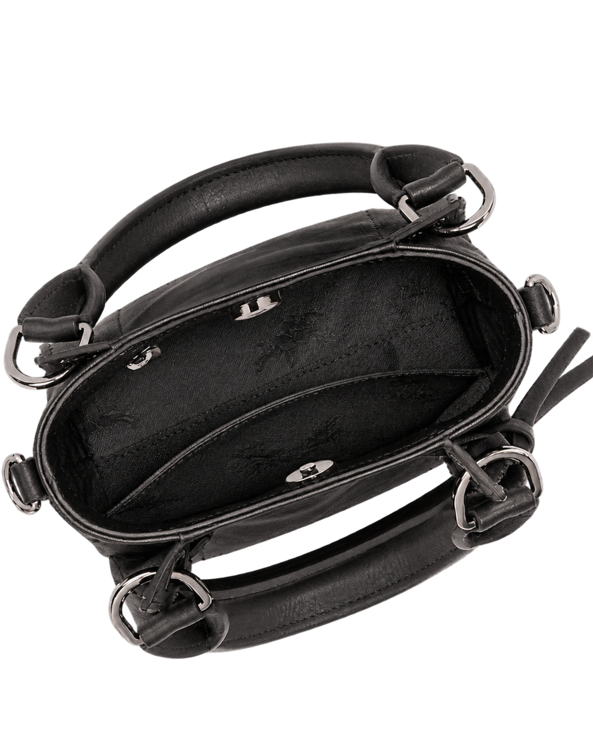 Longchamp 3D XS Handbag Black - Leather