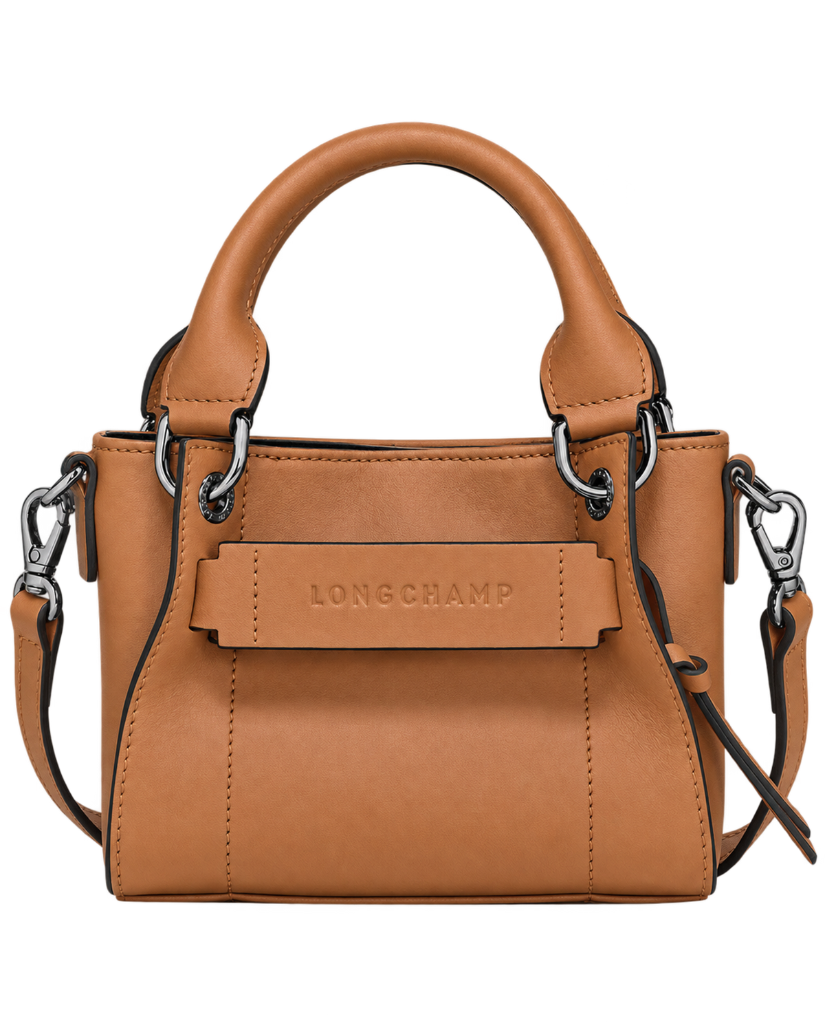 Longchamp 3D XS Handbag Natural - Leather