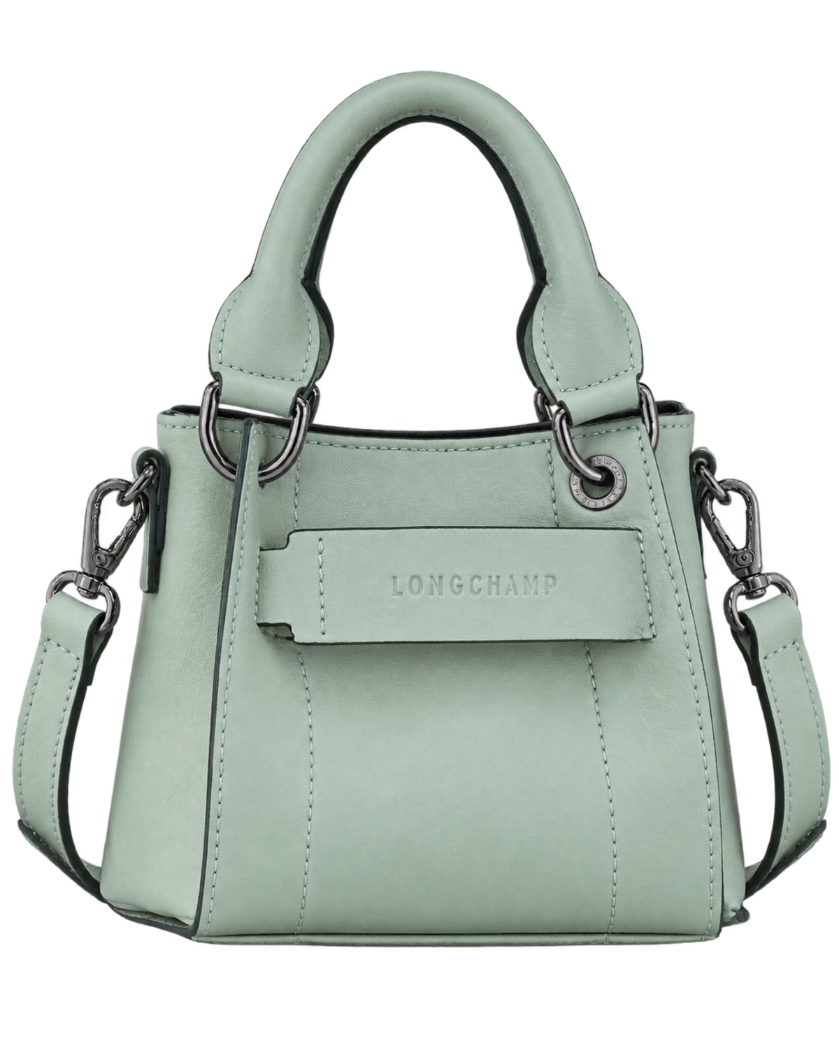 Longchamp 3D XS Handbag Vervain - Leather