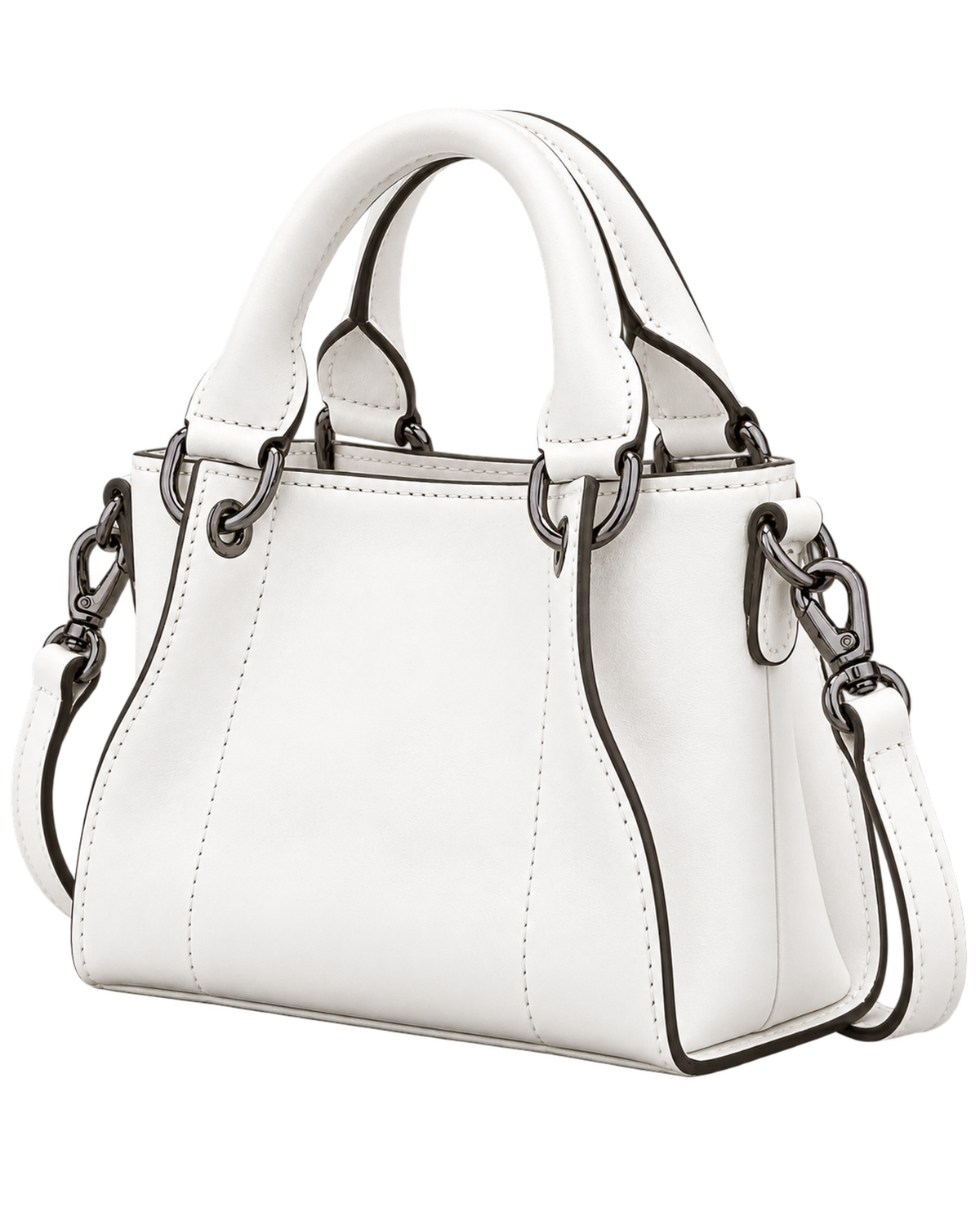 Longchamp 3D XS Handbag White - Leather