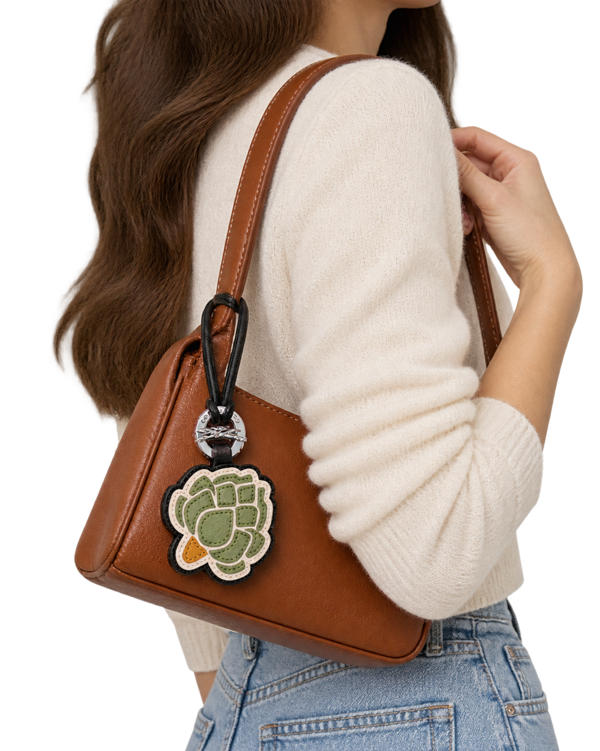 Longcharm Keyring Laurel - Leather