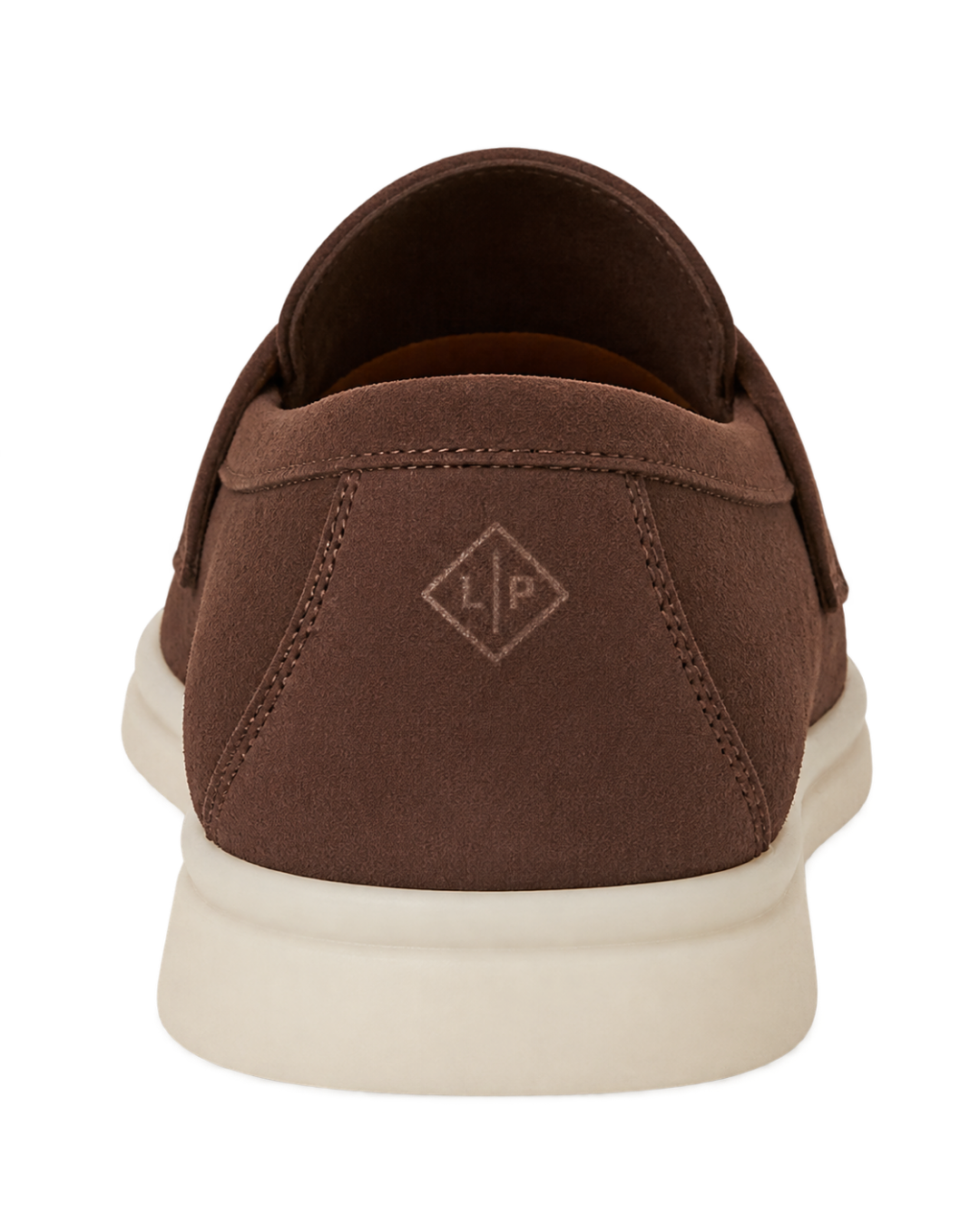 Loro Piana Summer Charms Walk Suede Chocolate Loafers