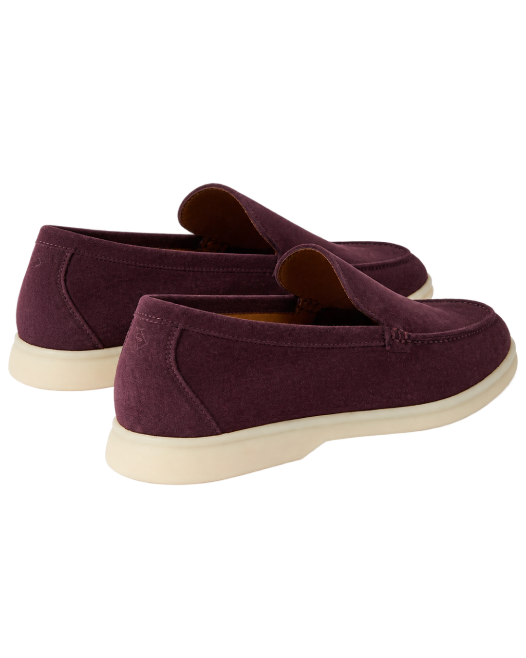 Loro Piana - Summer Walk Suede Loafers - Burgundy
