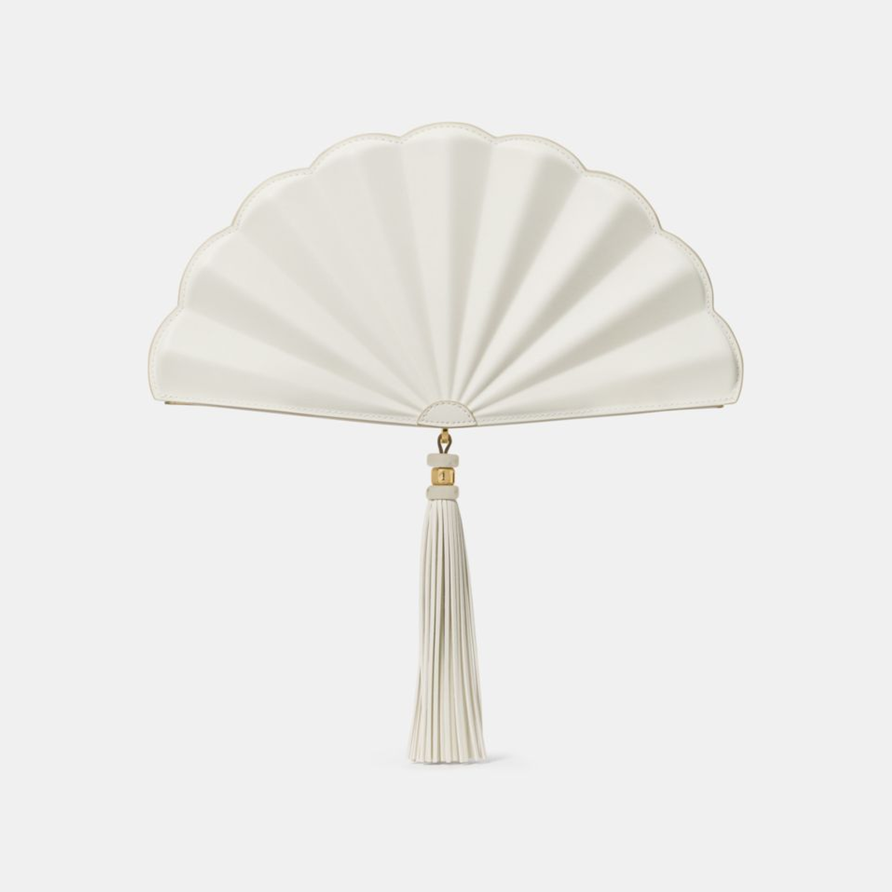Lotus Fan Clutch Bag