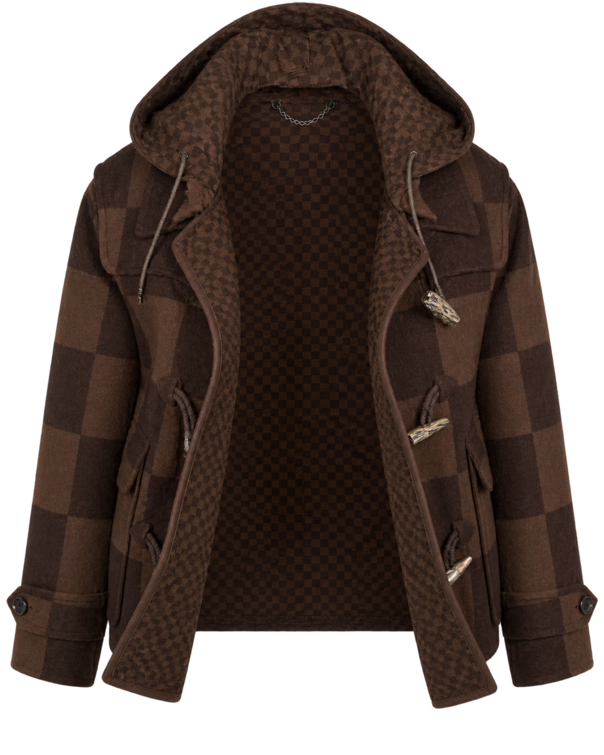 LOUIS VUITTON Duffle Coat Giant Monogram x Nigo
