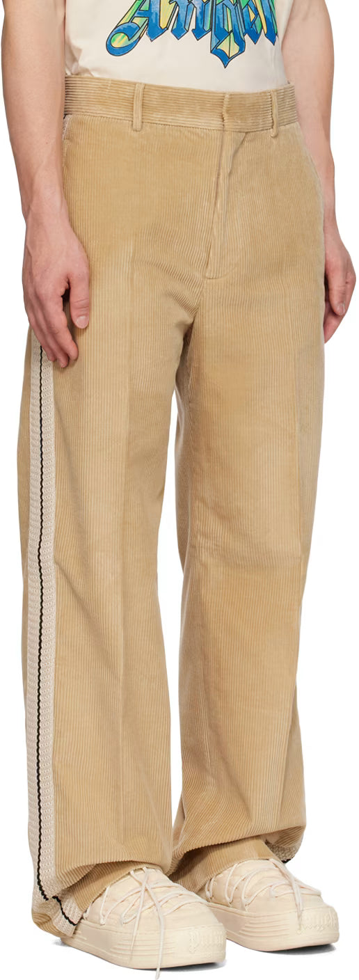 Beige Trim Trousers