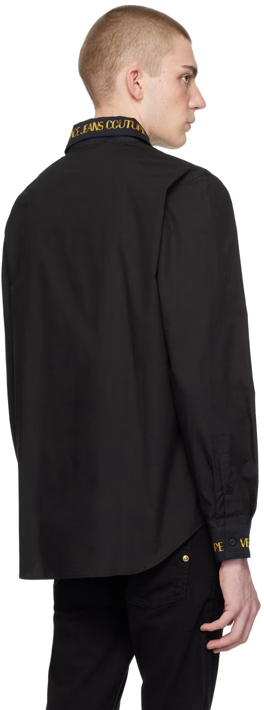 Black Watercolor Couture Shirt