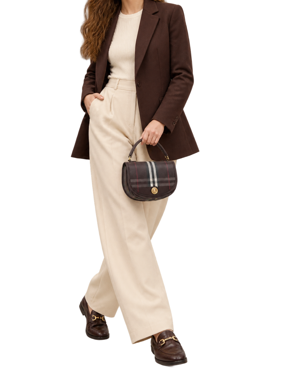 Mahogany Multicolor Highlands Mini Cross Body Bag