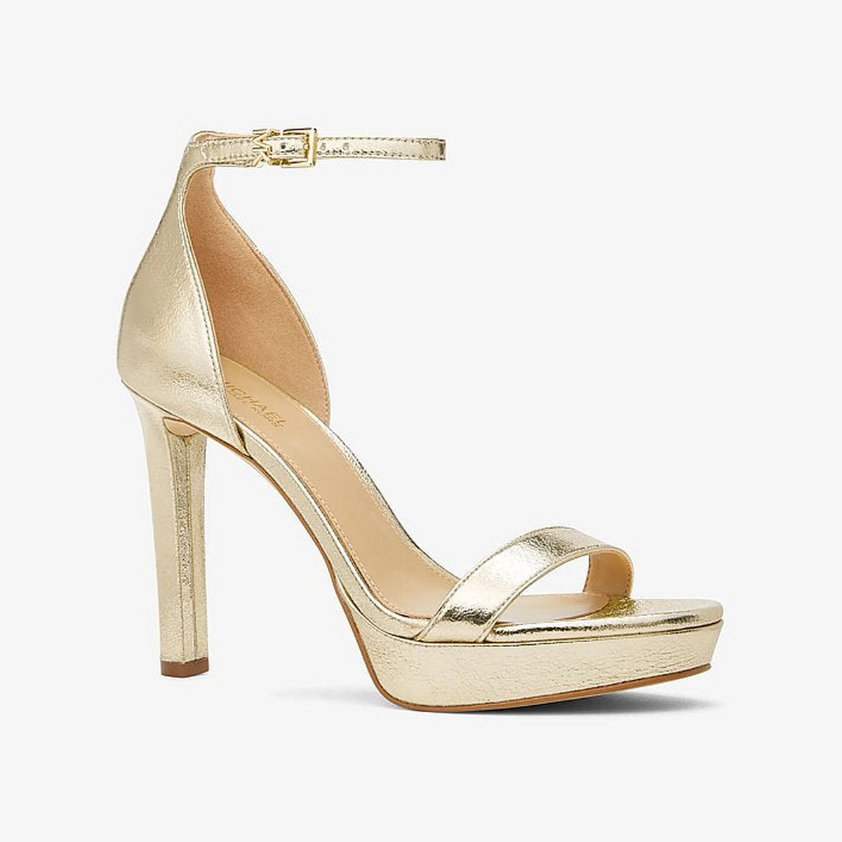 Margot Metallic Platform Sandal