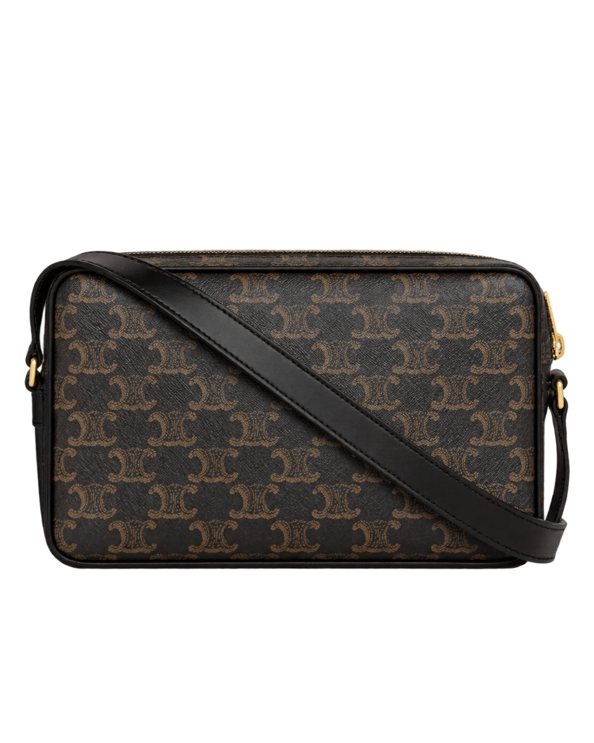 MEDIUM MESSENGER BAG IN Triomphe Canvas with Celine Print