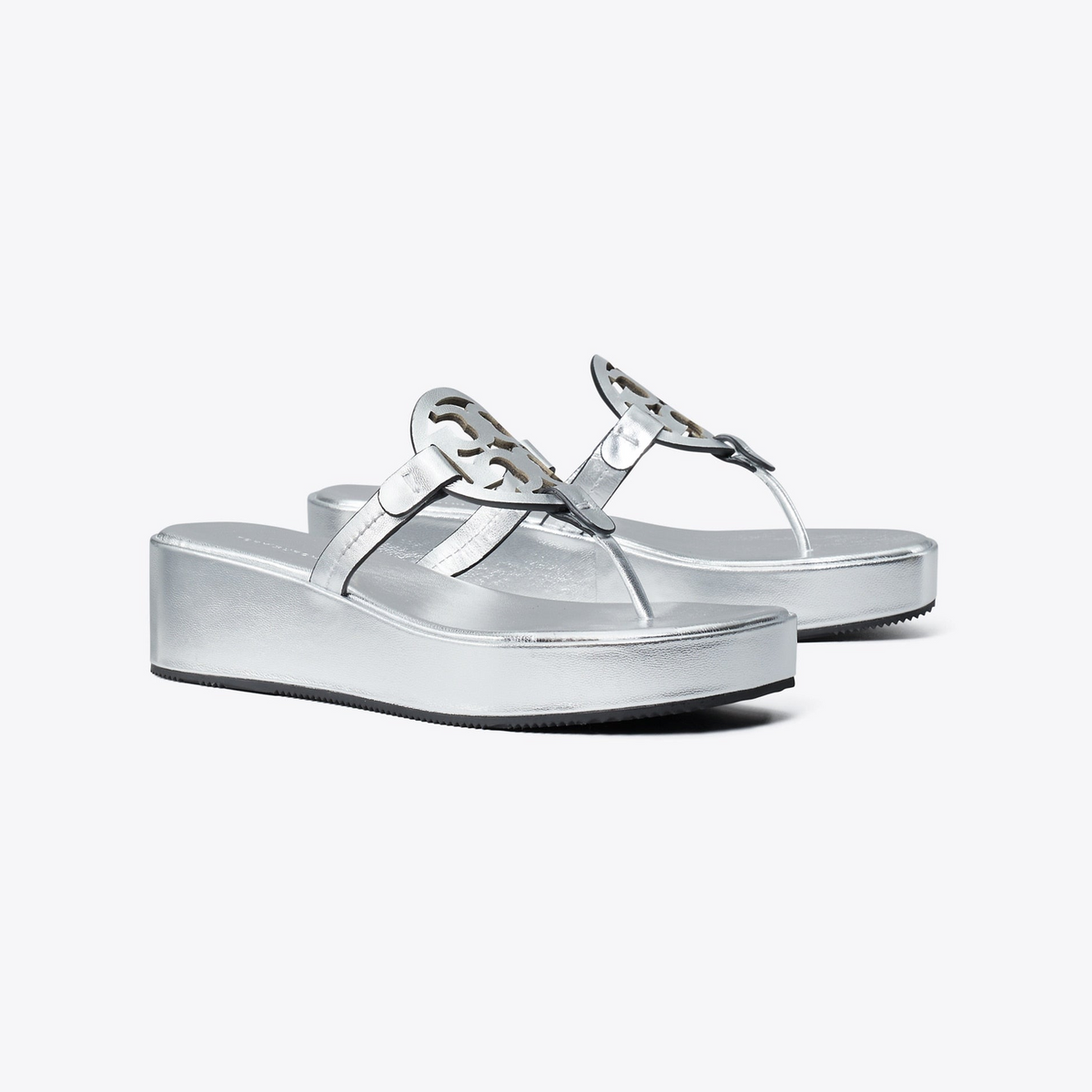 Miller Metallic Wedge Sandal