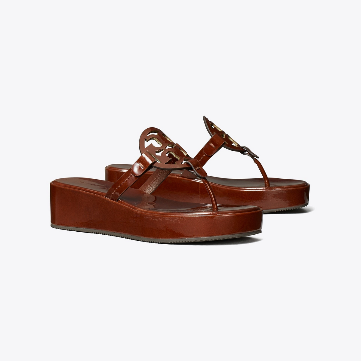 Miller Patent Wedge Sandal