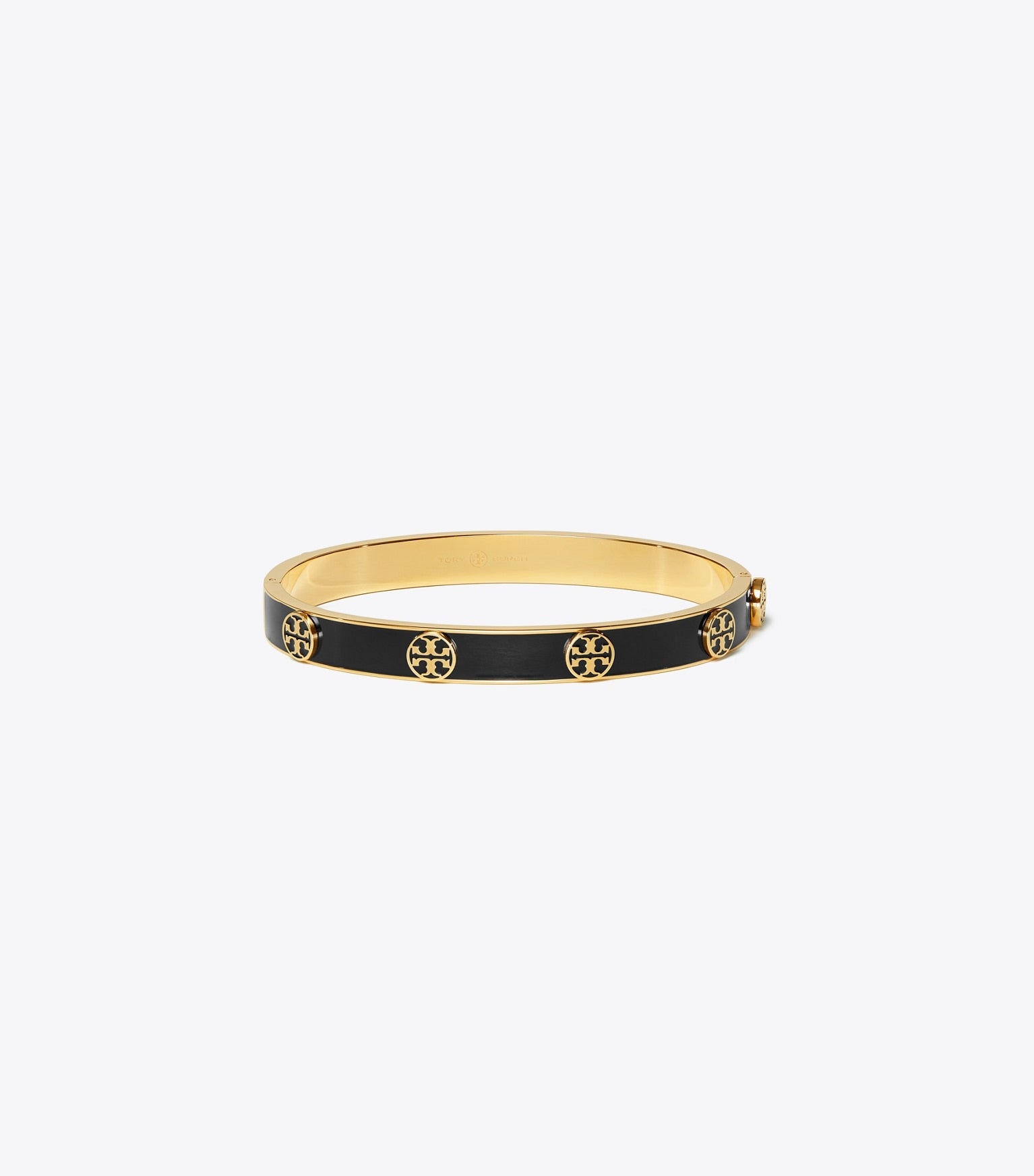 Tory Burch MILLER STUD ENAMEL HINGE BRACELET - Bracelets | Shop From The Mirage
