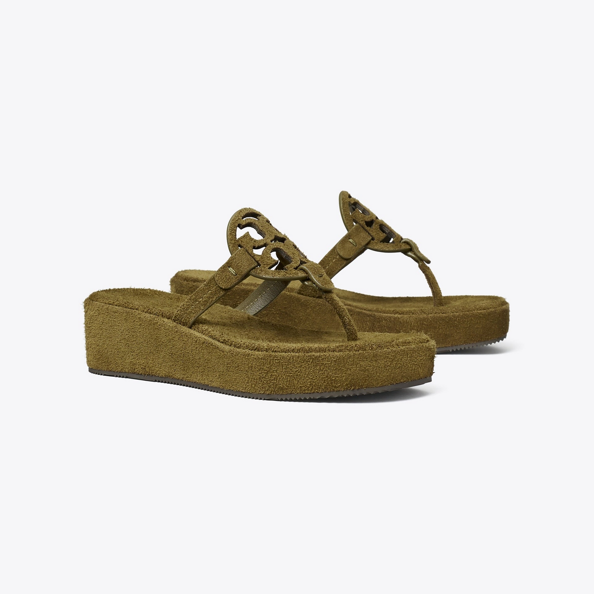 Miller Suede Wedge Sandal