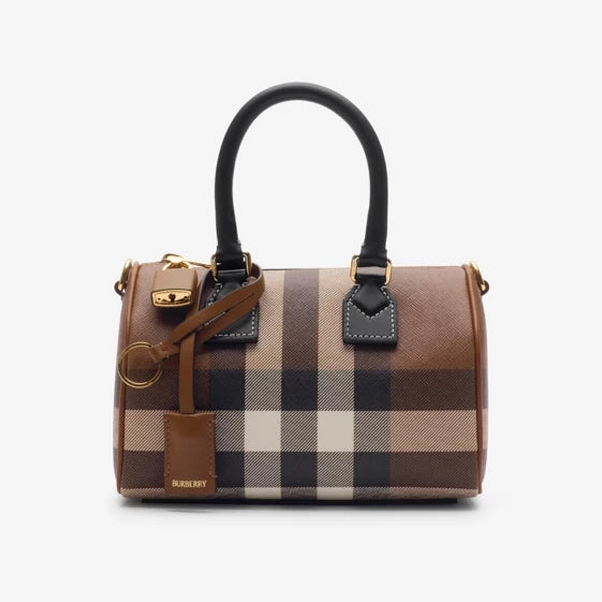 Mini Check Bowling Bag