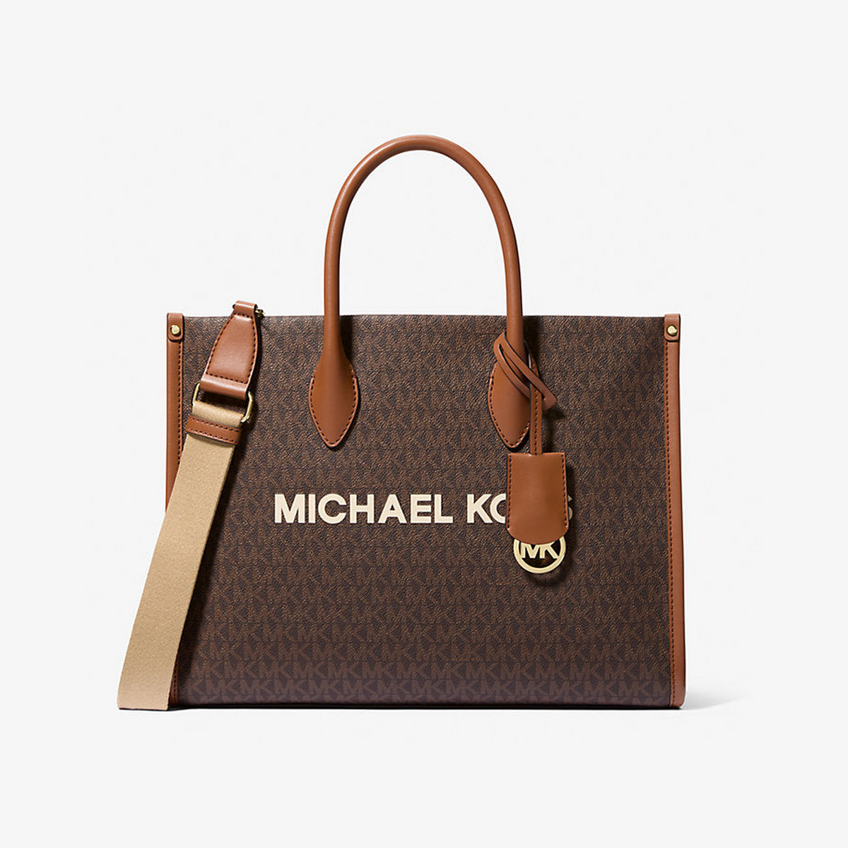 Mirella Medium Signature Logo Tote Bag