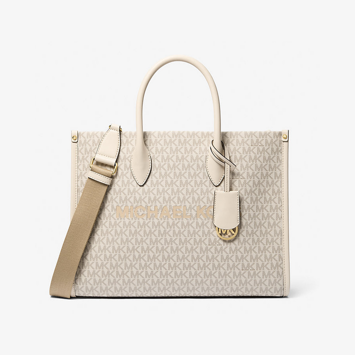 Mirella Medium Signature Logo Tote Bag