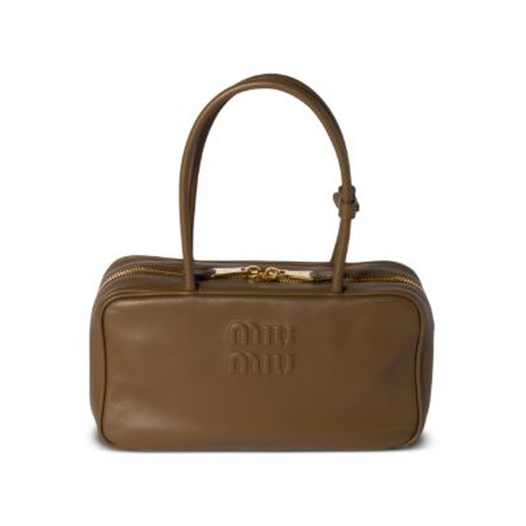 Miu Miu Beau leather top-handle bag
