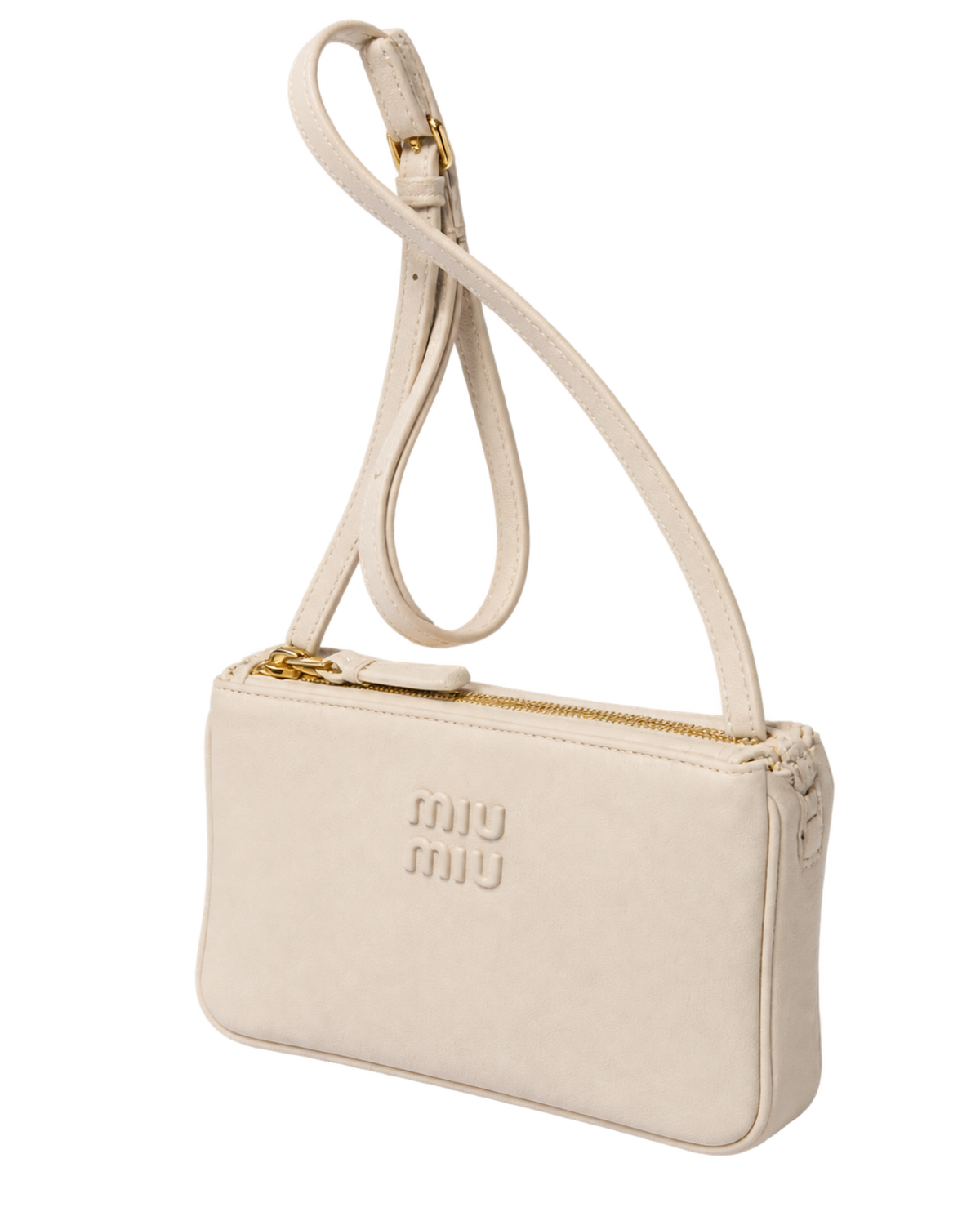Miu Miu leather pouch