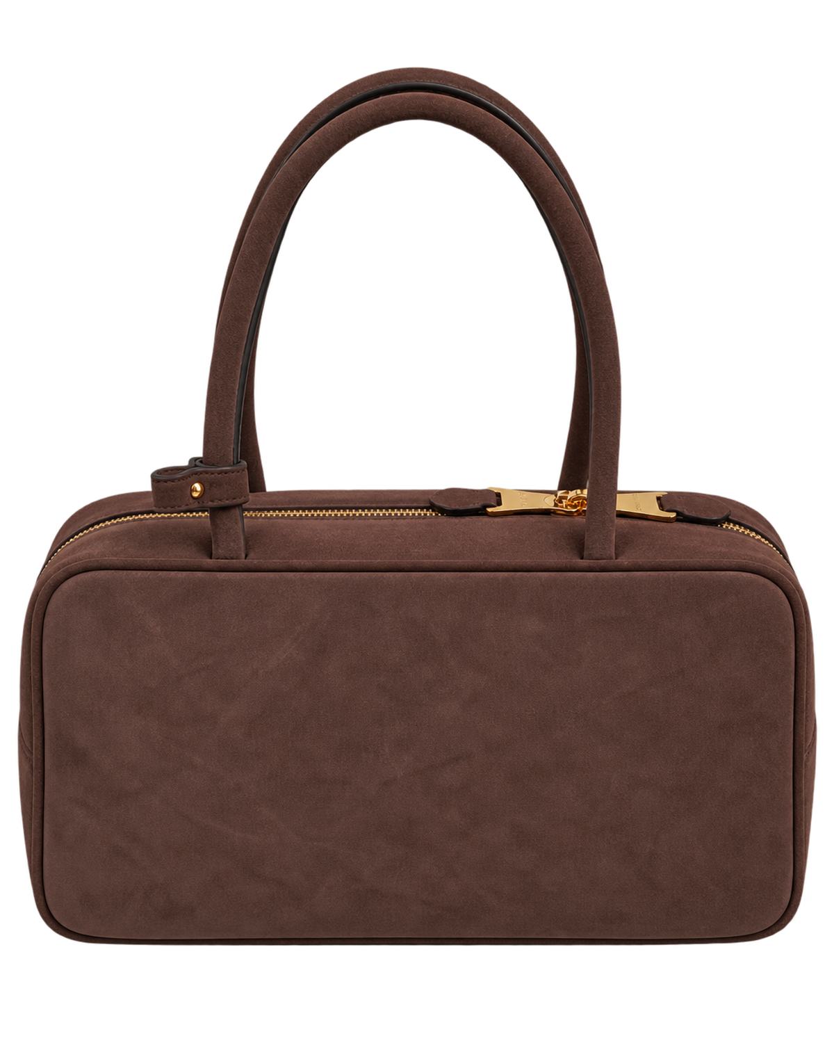 Miu Miu Suede Beau bag In Dark Brown