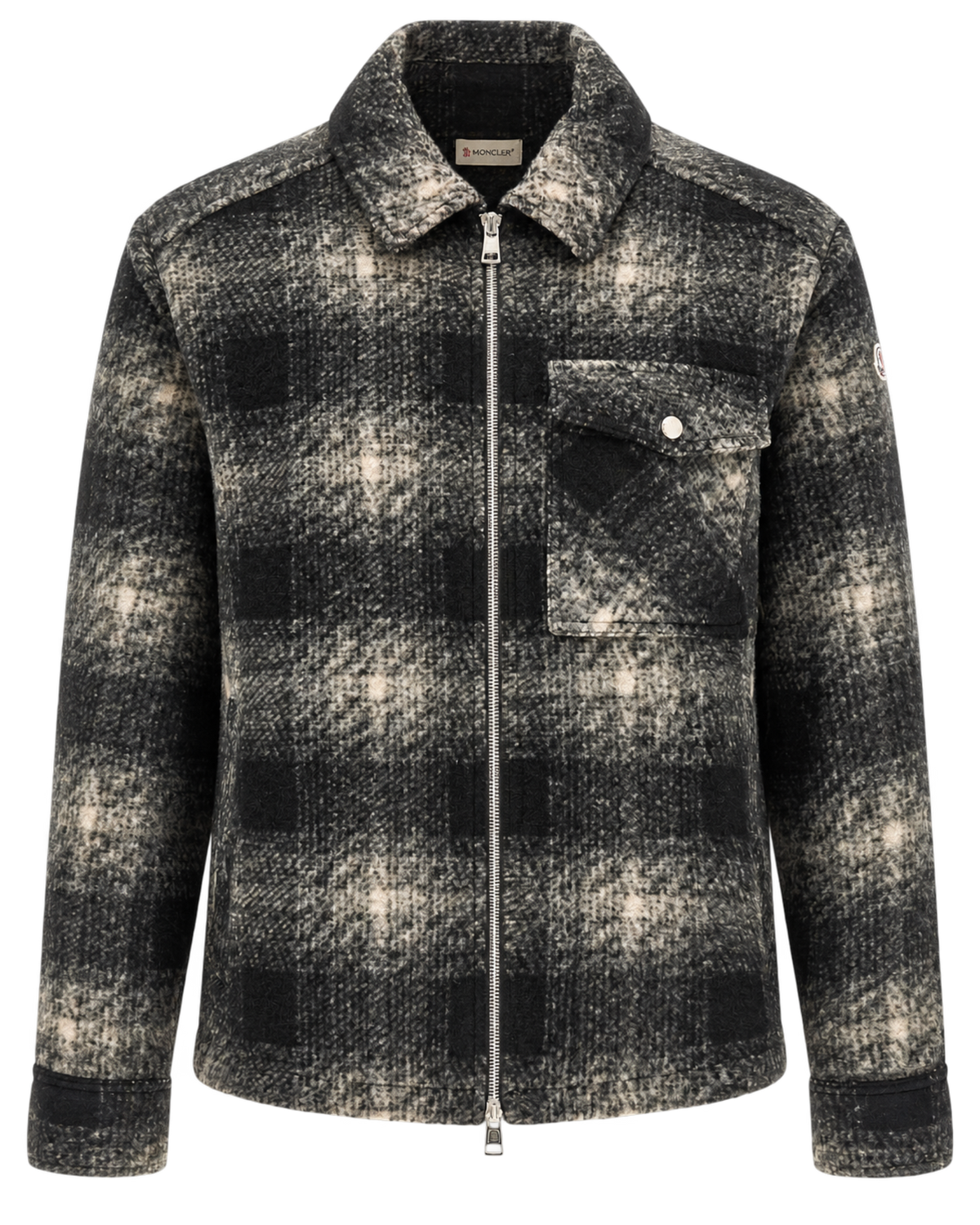 Moncler Gray Polyester Shirt