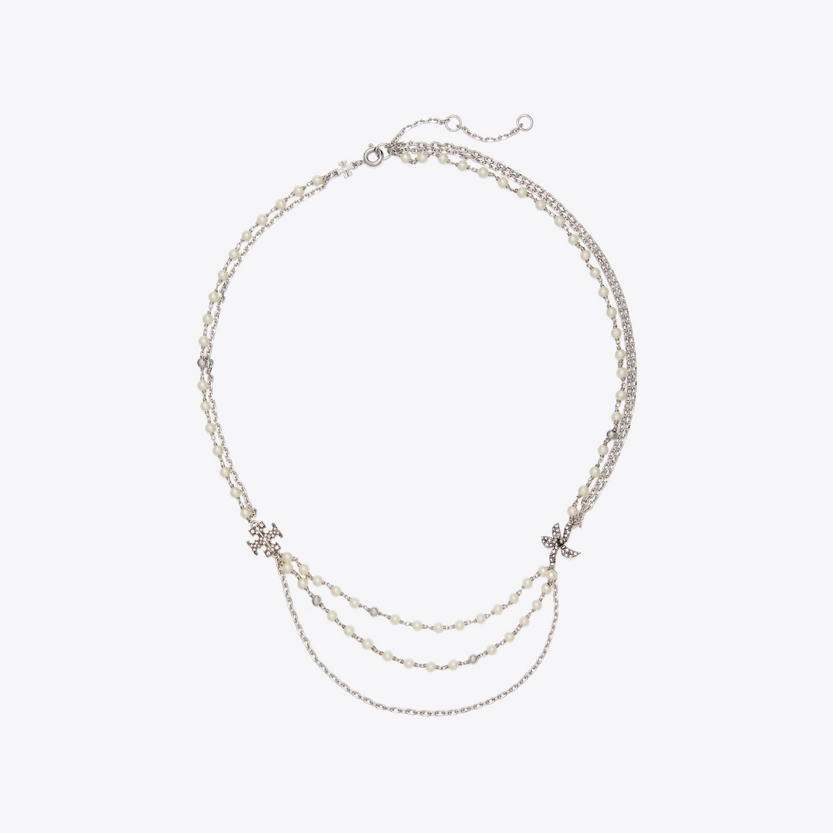 Moondance Multi Strand Pearl Necklace