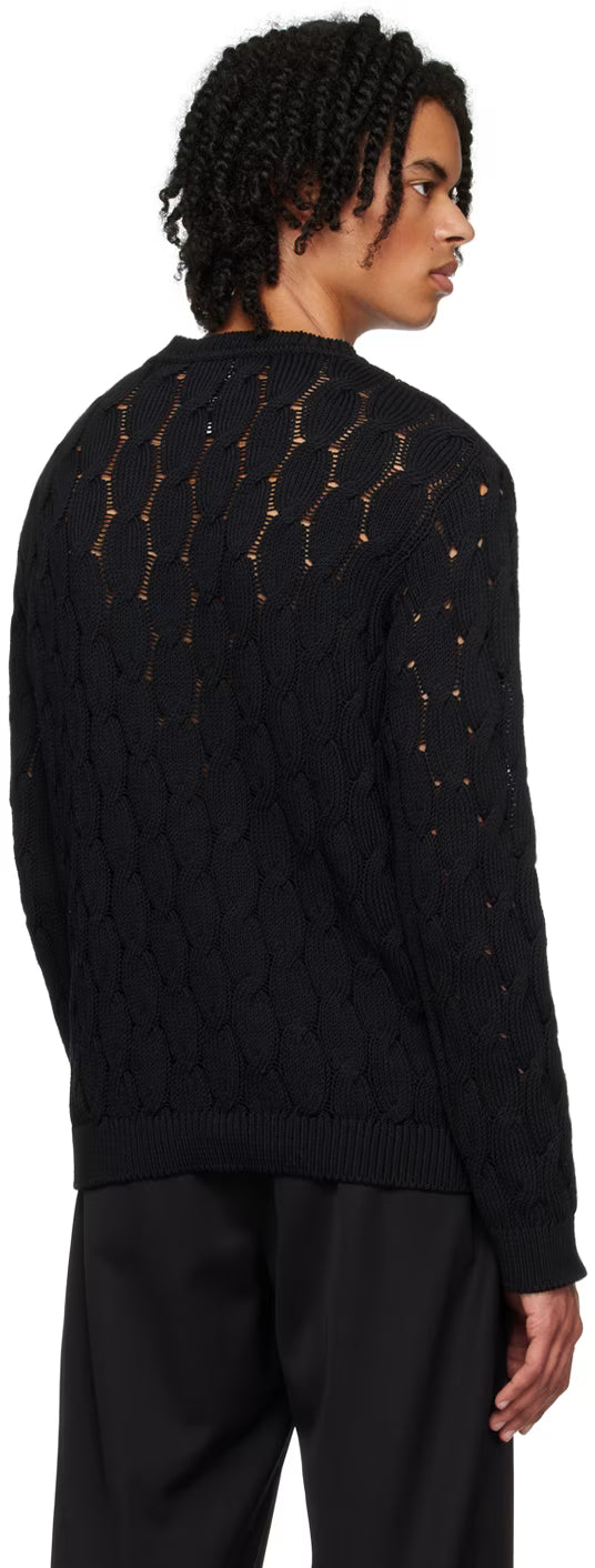 Black Anarchy Sweater