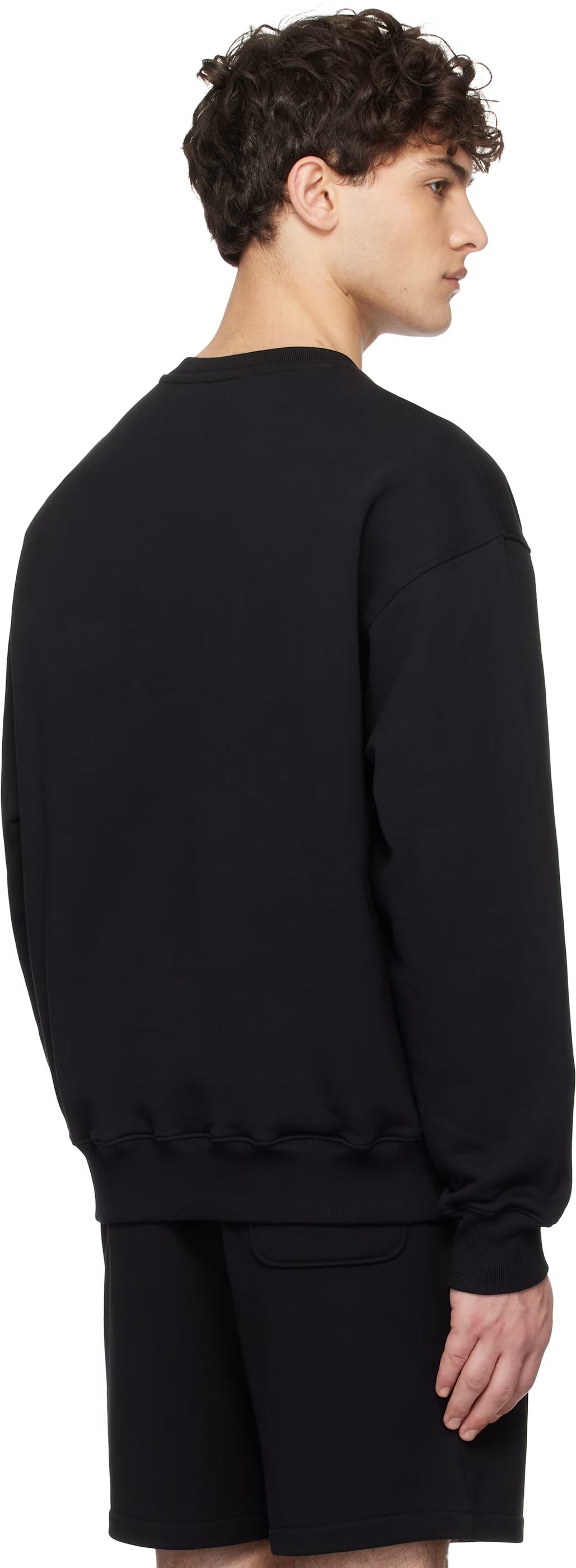Black Laurel Crown Logo Sweatshirt