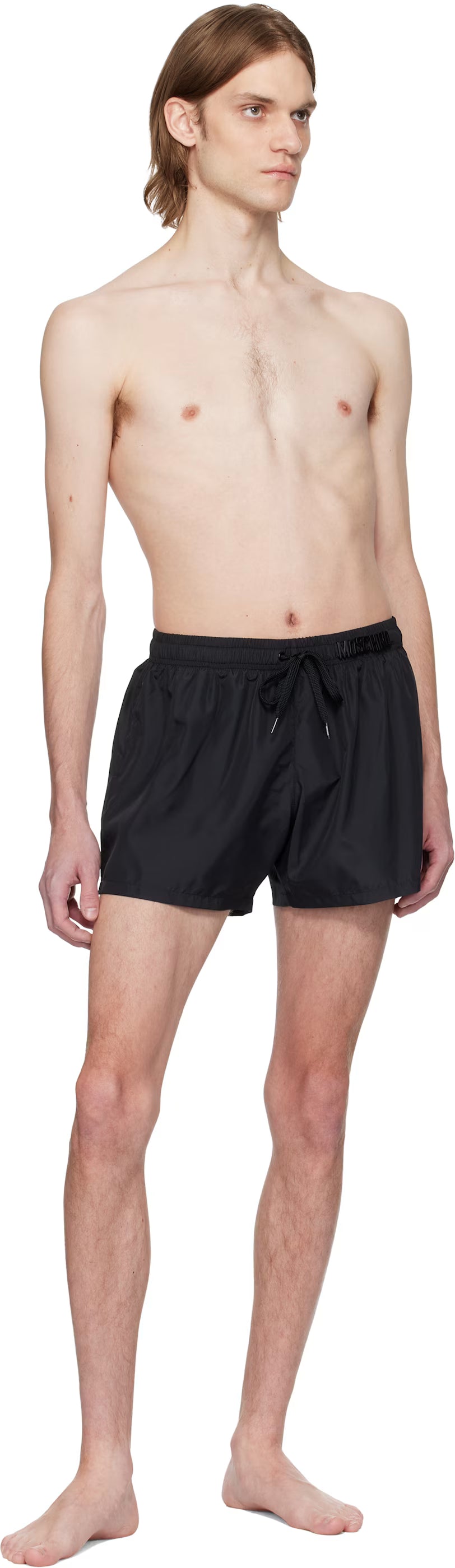 Black Letters Swim Shorts
