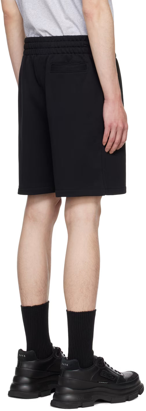 Black Patch Pocket Shorts