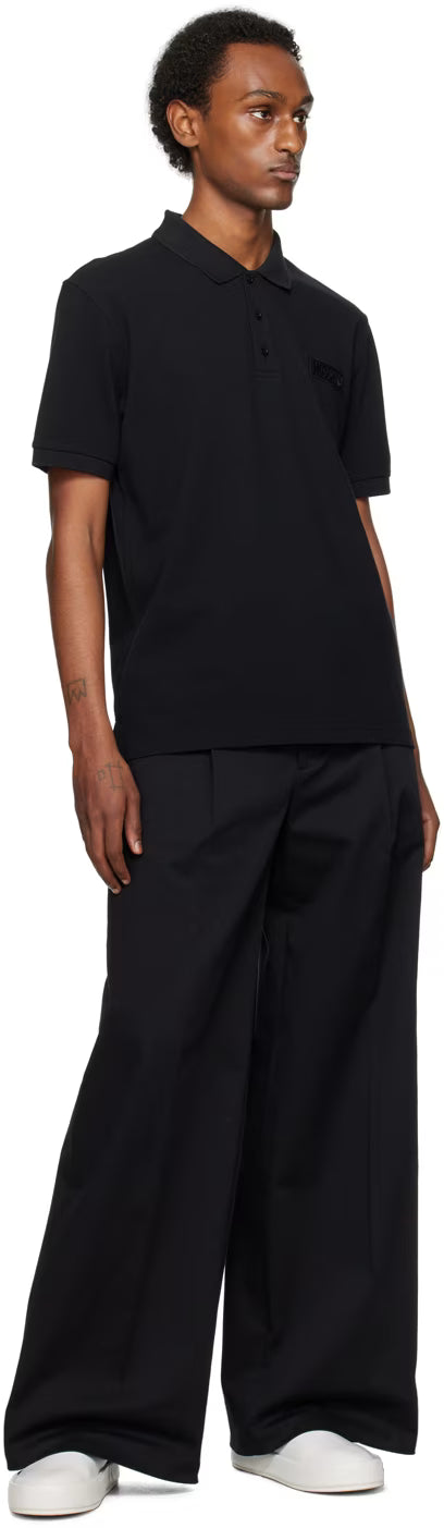 Black Patch Polo
