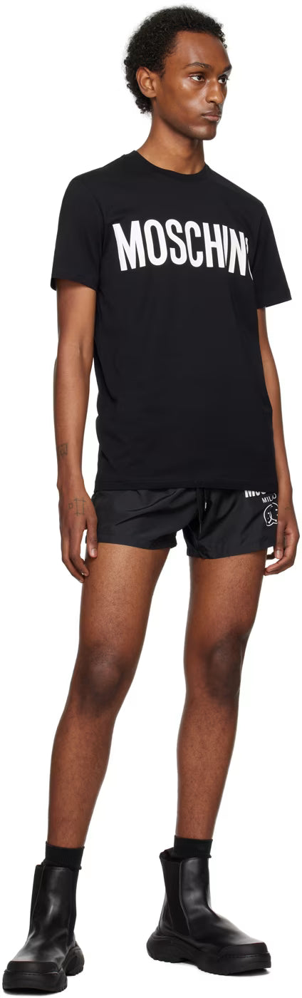 Black Printed T-Shirt
