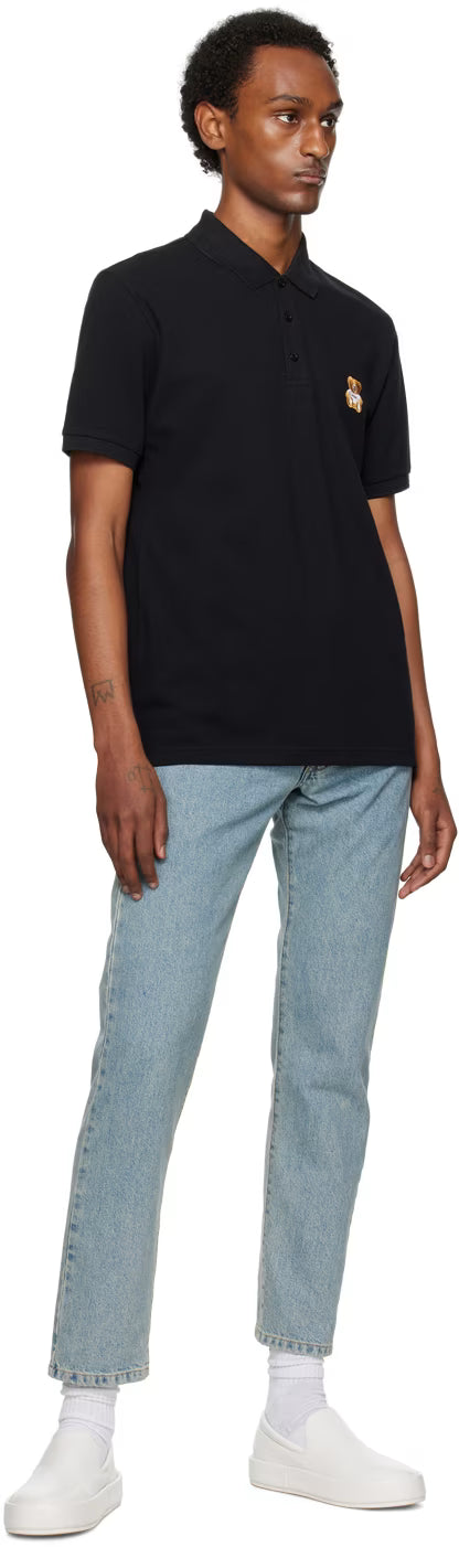 Blue Garment-Washed Jeans