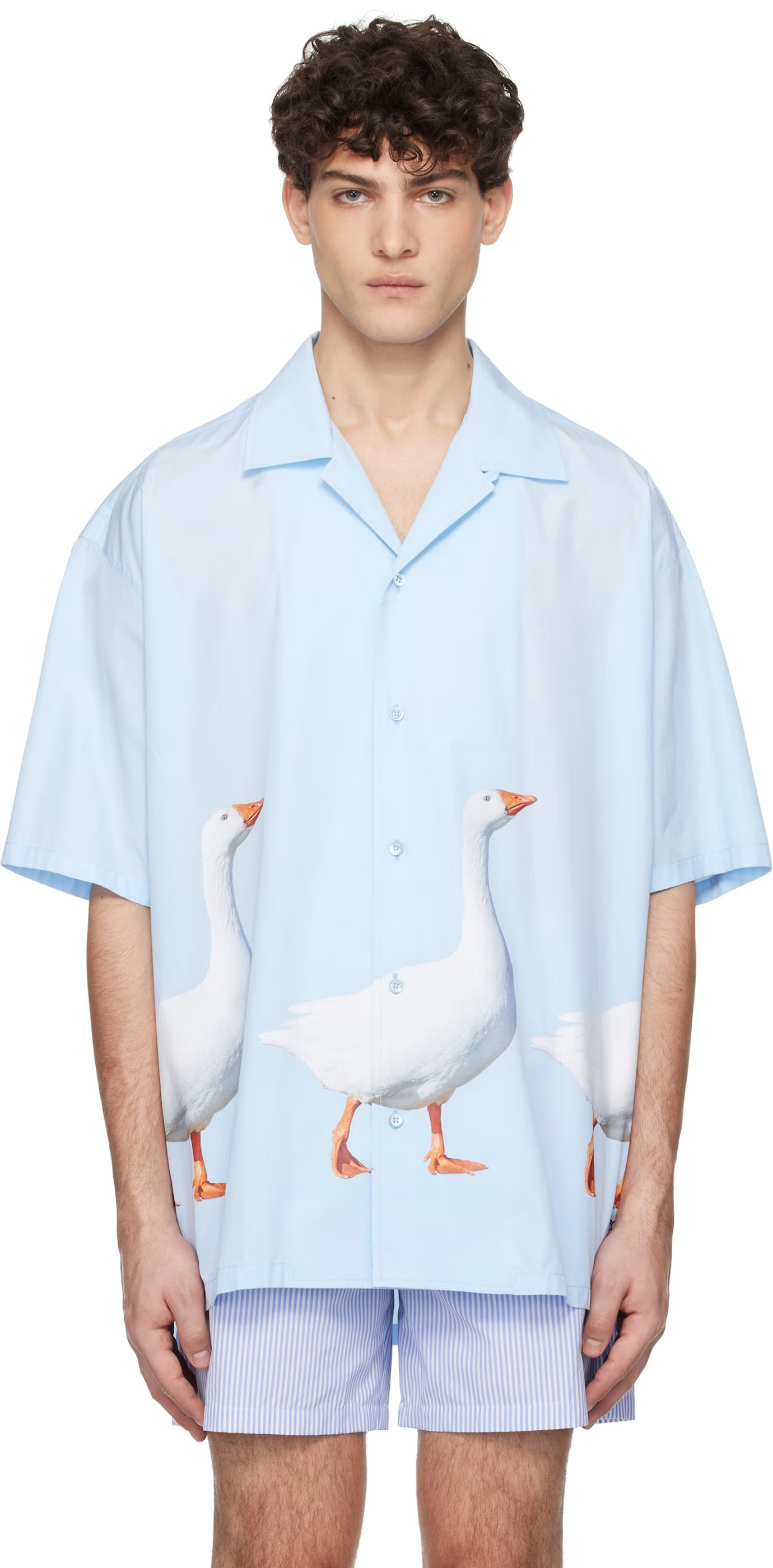 Blue Goose Cotton Poplin Shirt