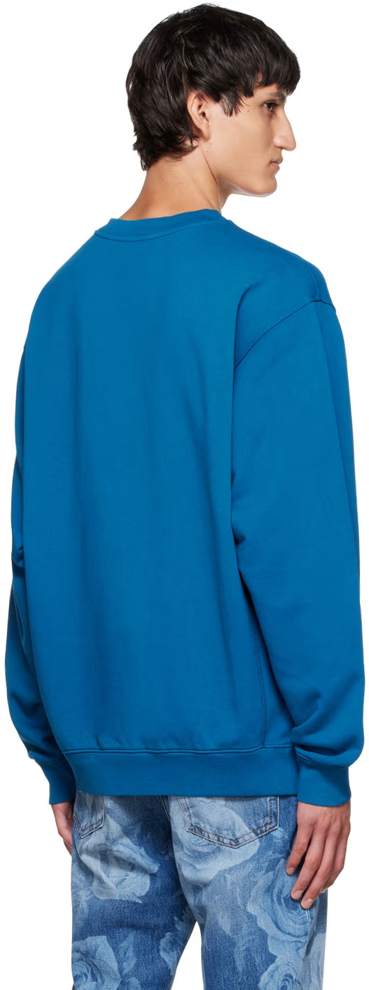 Blue Varsity Sweatshirt