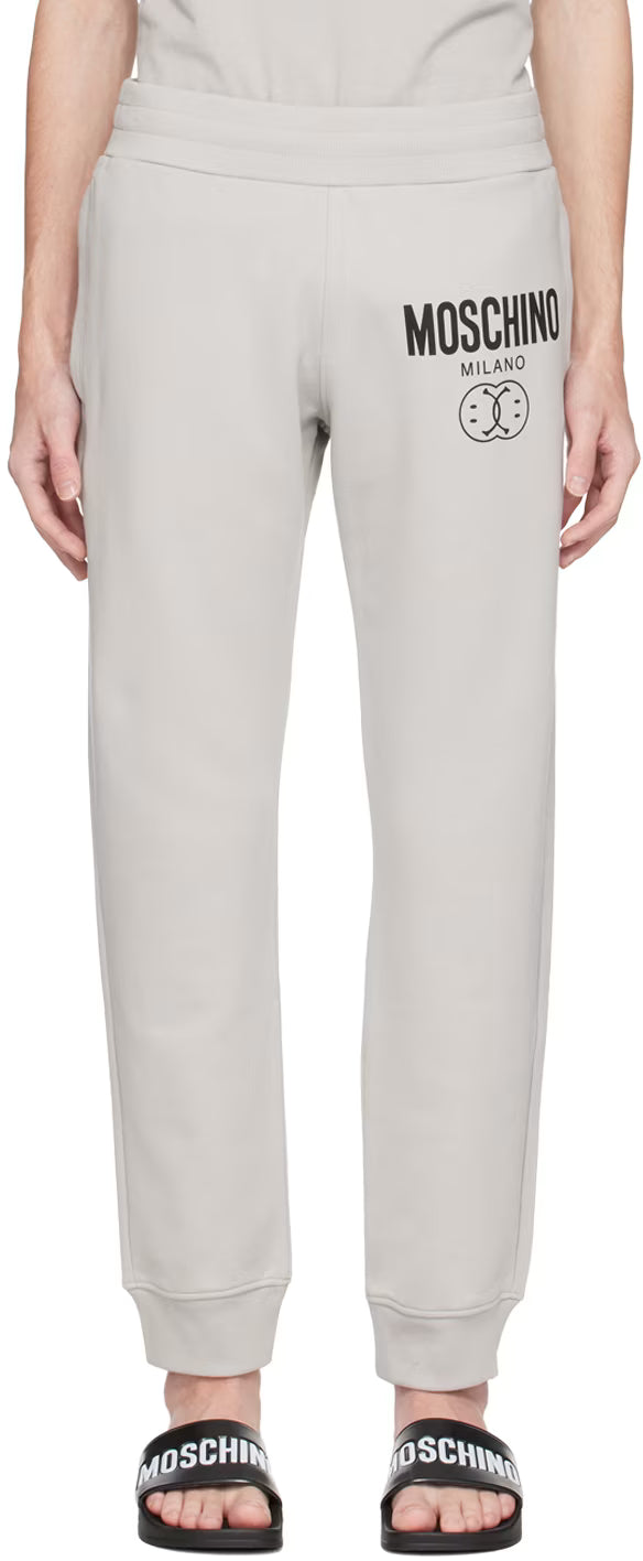 Gray Printed Lounge Pants