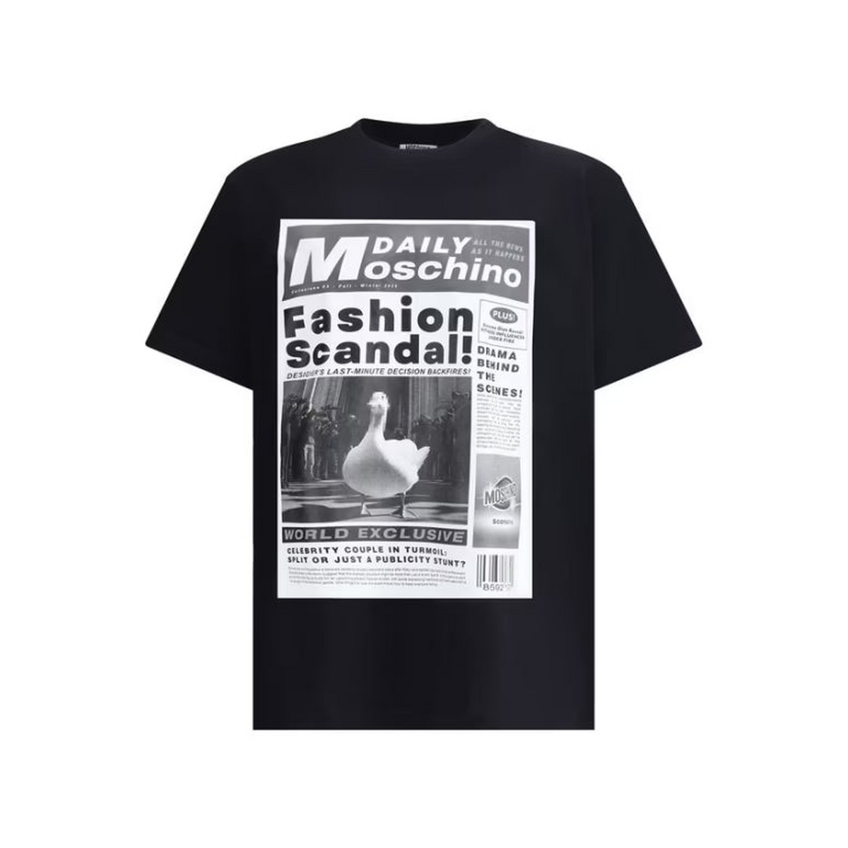 Moschino Maxi Print Cotton T-Shirt