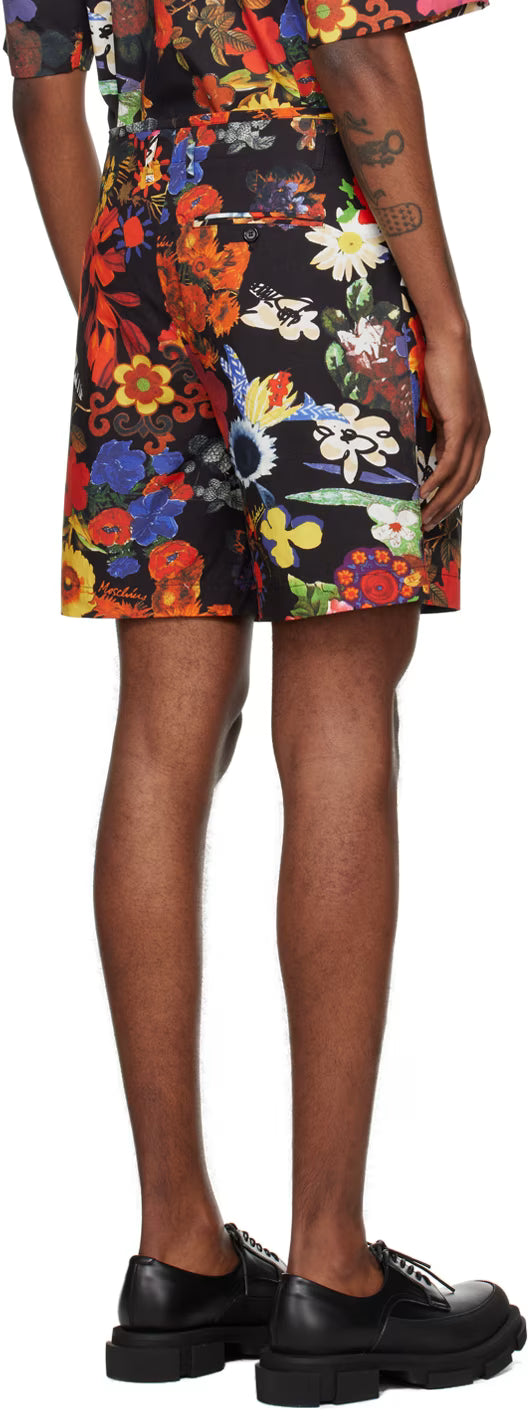 Multicolored Floral Shorts