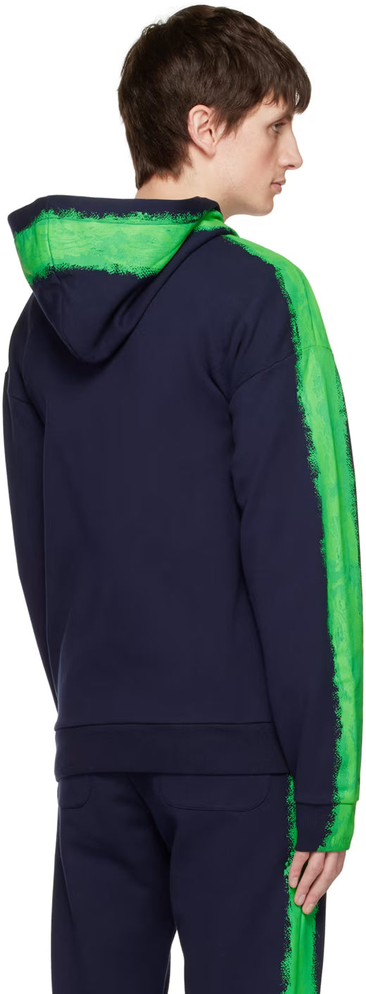 Navy Paint Hoodie