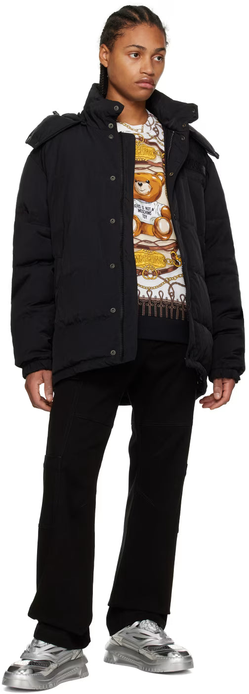 Off-White Military Teddy Scarf Sweatshirt