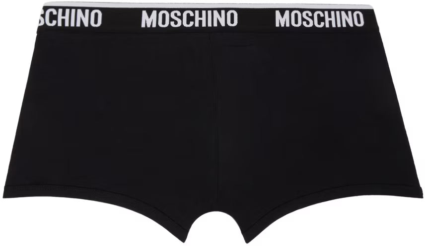 Two-Pack Black Boxers