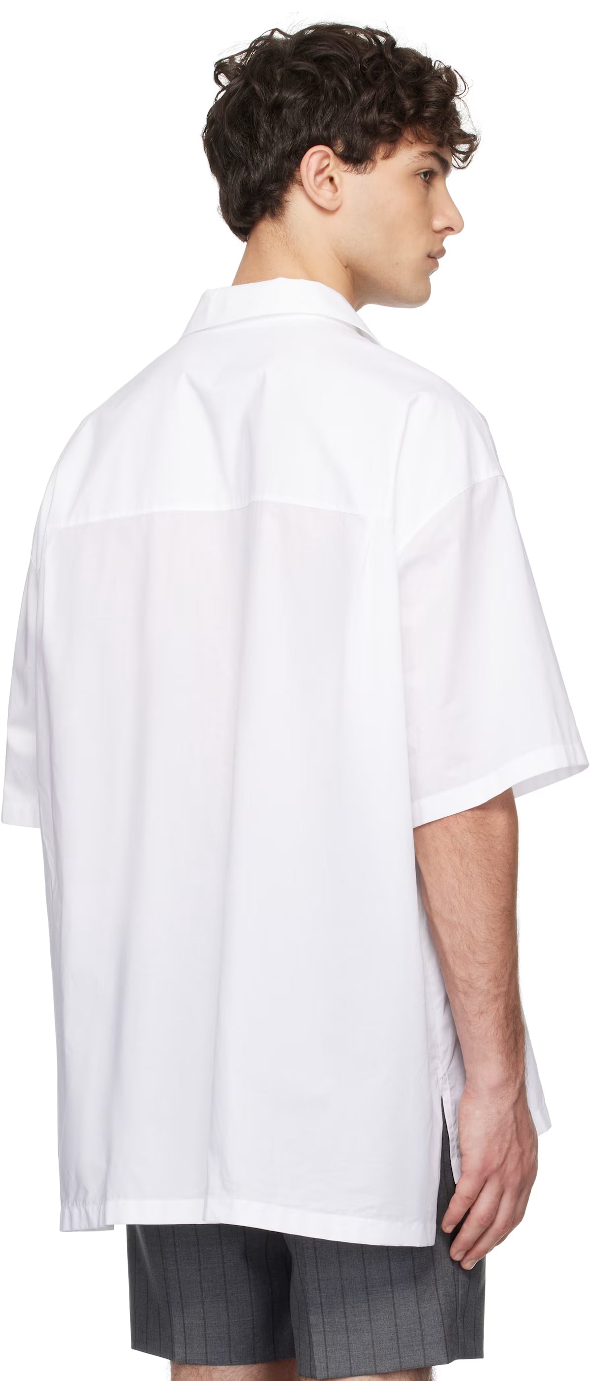 White Laurel Crown Emblem Shirt