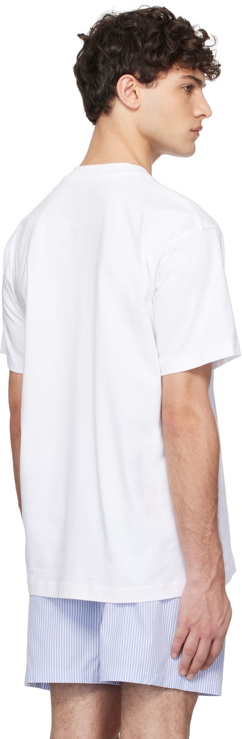 White 'Moschino' Breakfast T-shirt