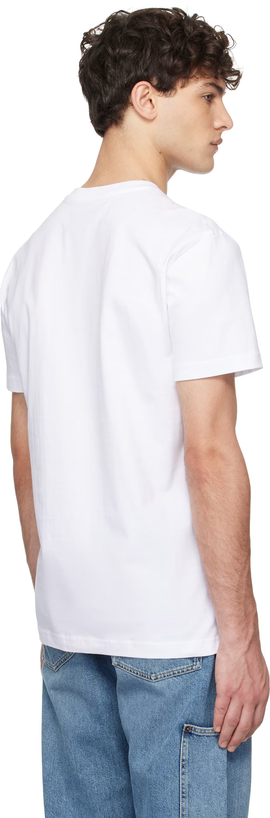 White 'Moschino' Institutional T-shirt