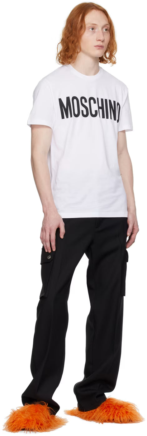 White Print T-Shirt