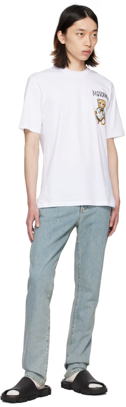 White Printed T-Shirt